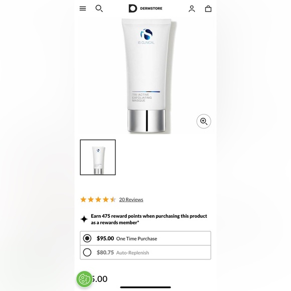 COPY - Is clinical tri-active exfoliating masque 4OZ - Picture 2 of 4